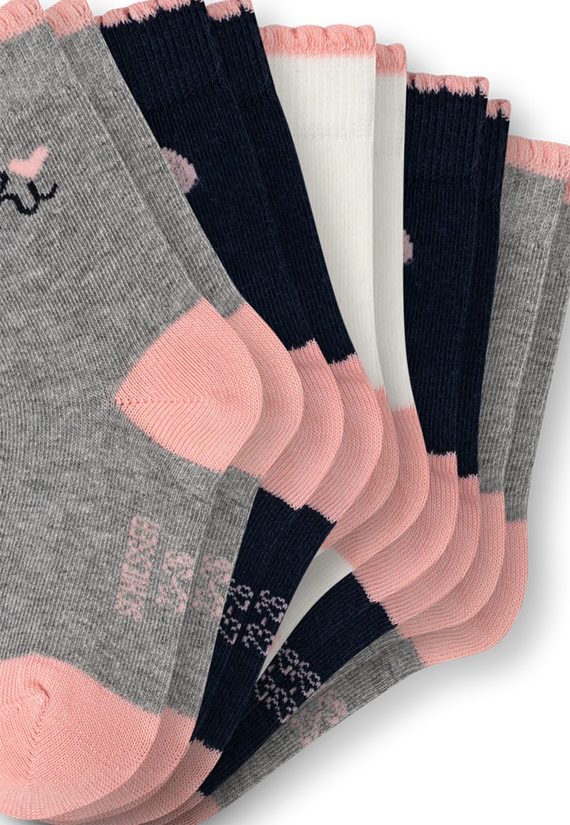 Socken Mädchen 5er-Pack Bunt - Legwear Kids