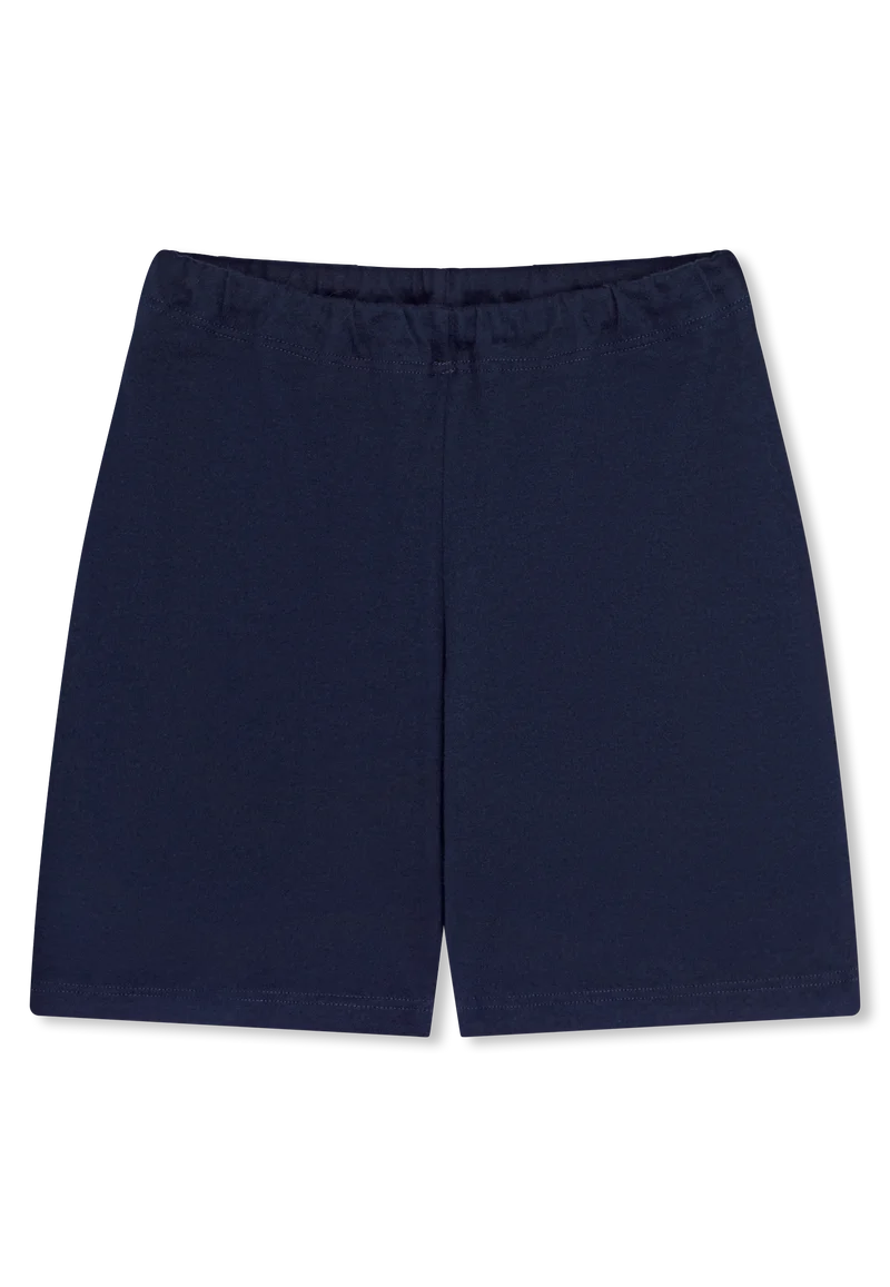 Schlafanzug kurz Grün/Blau gestreift - Kids Nightwear