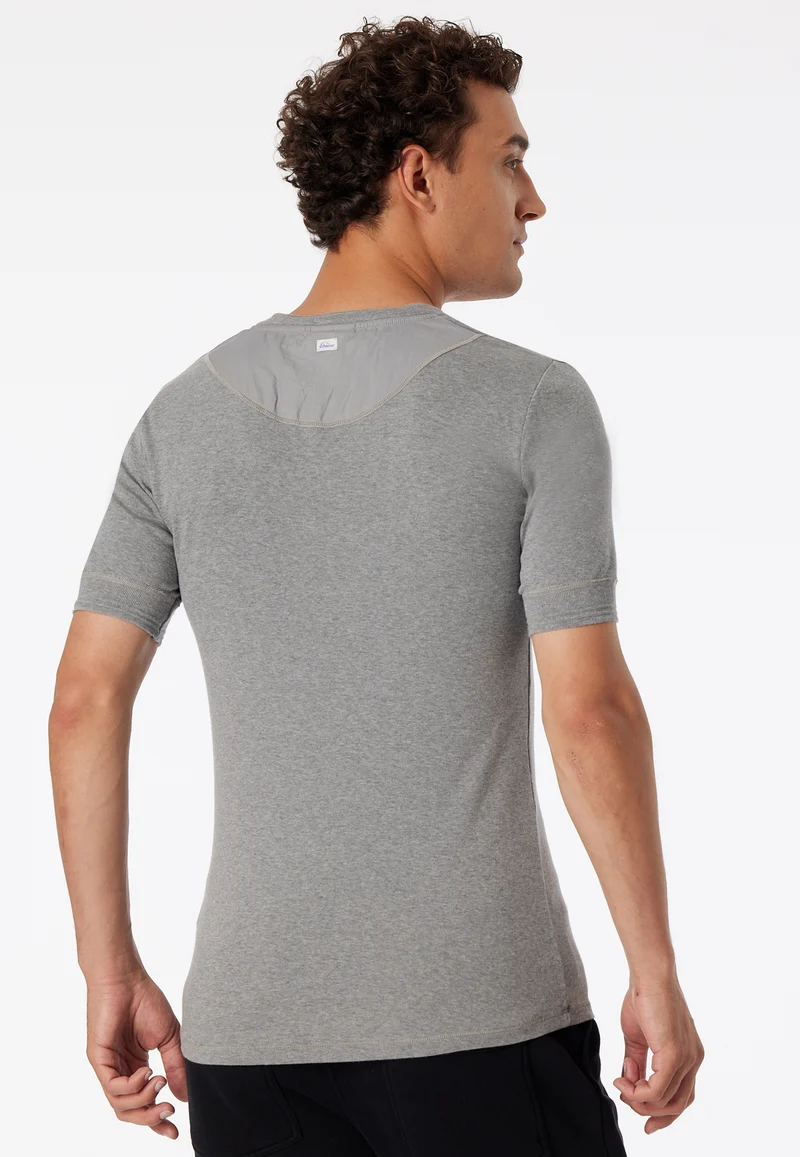 Henley T-Shirt Grau - Revival Karl-Heinz