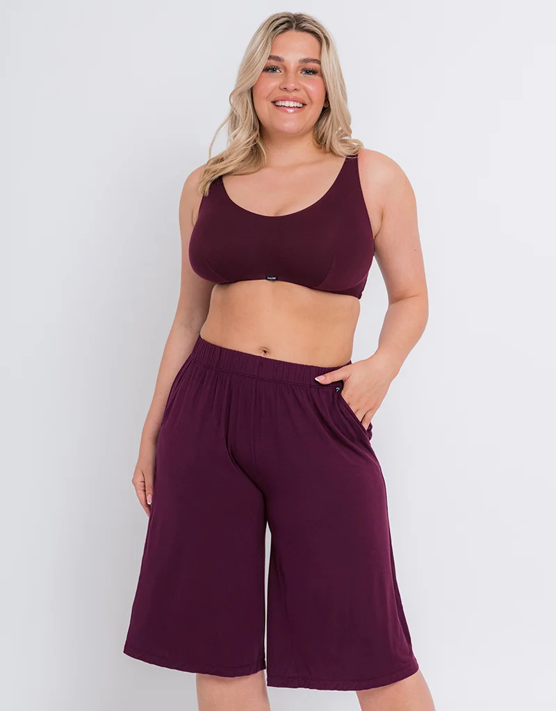 Curvy Kate Softease Cropped Pyjama Bottom Fig