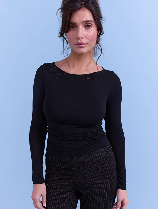 Nobratop® Leonor - Coton Bio - Noir-Ebène