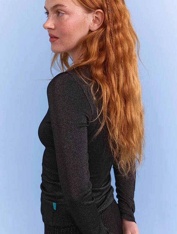 Nobratop® Carlotta - Ecovero® - Black-Sparkly