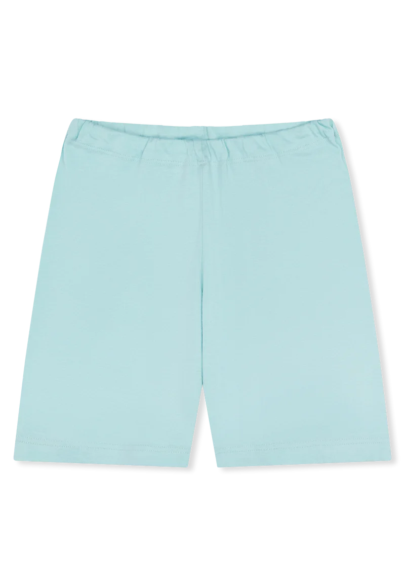 Schlafanzug kurz Blau/Weiss gemustert - Kids Nightwear