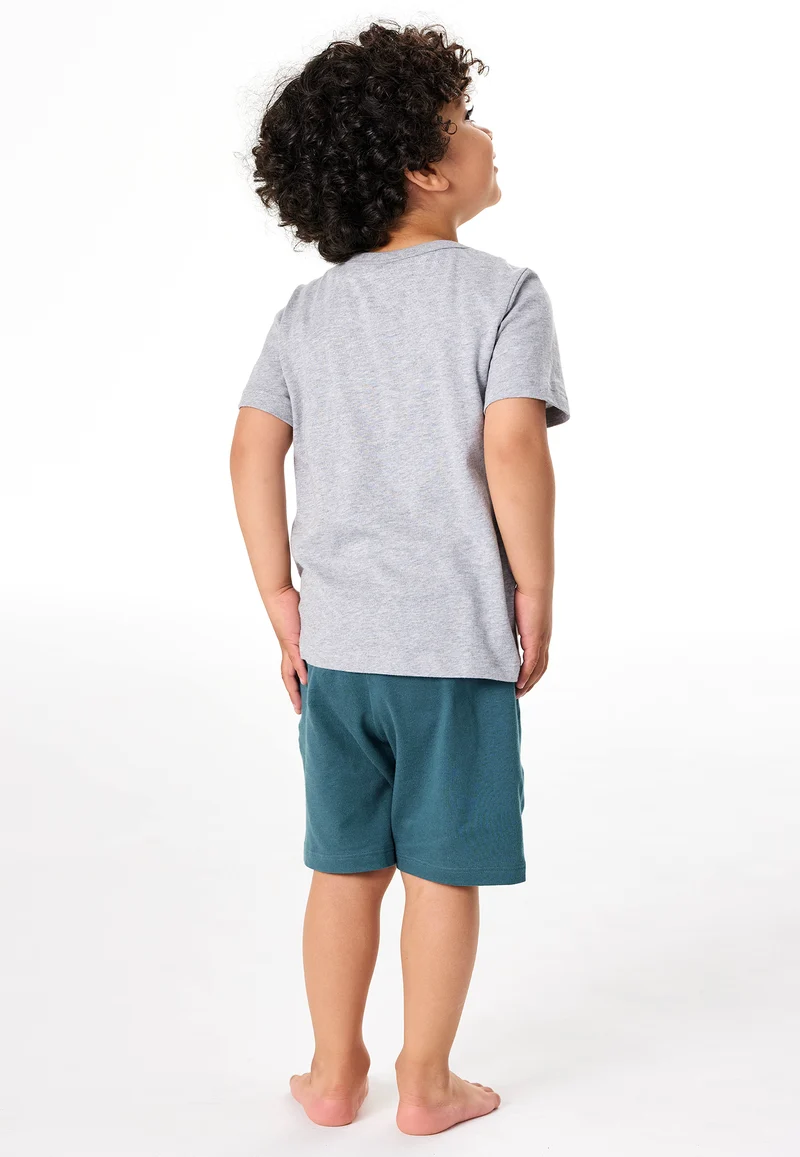 Schlafanzug kurz Grau/Blau - Kids Nightwear