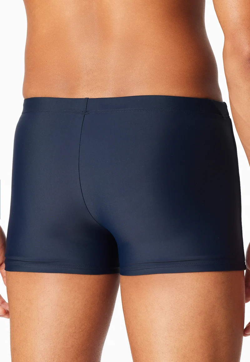 Badehose Schwarz/Blau - Aqua