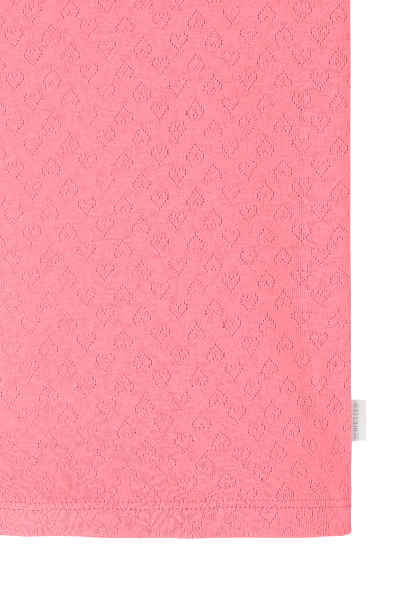 Unterhemd Feinripp Pink - Ajourée