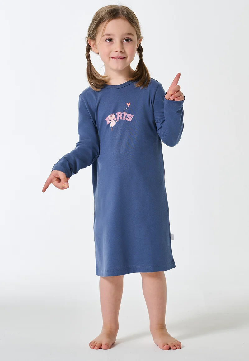 Nachthemd langarm Blau - Kids Nightwear