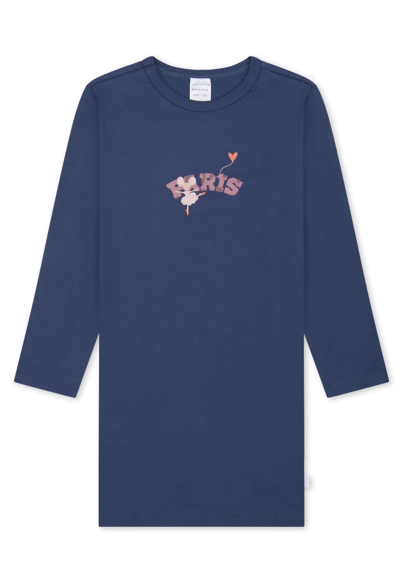 Nachthemd langarm Blau - Kids Nightwear