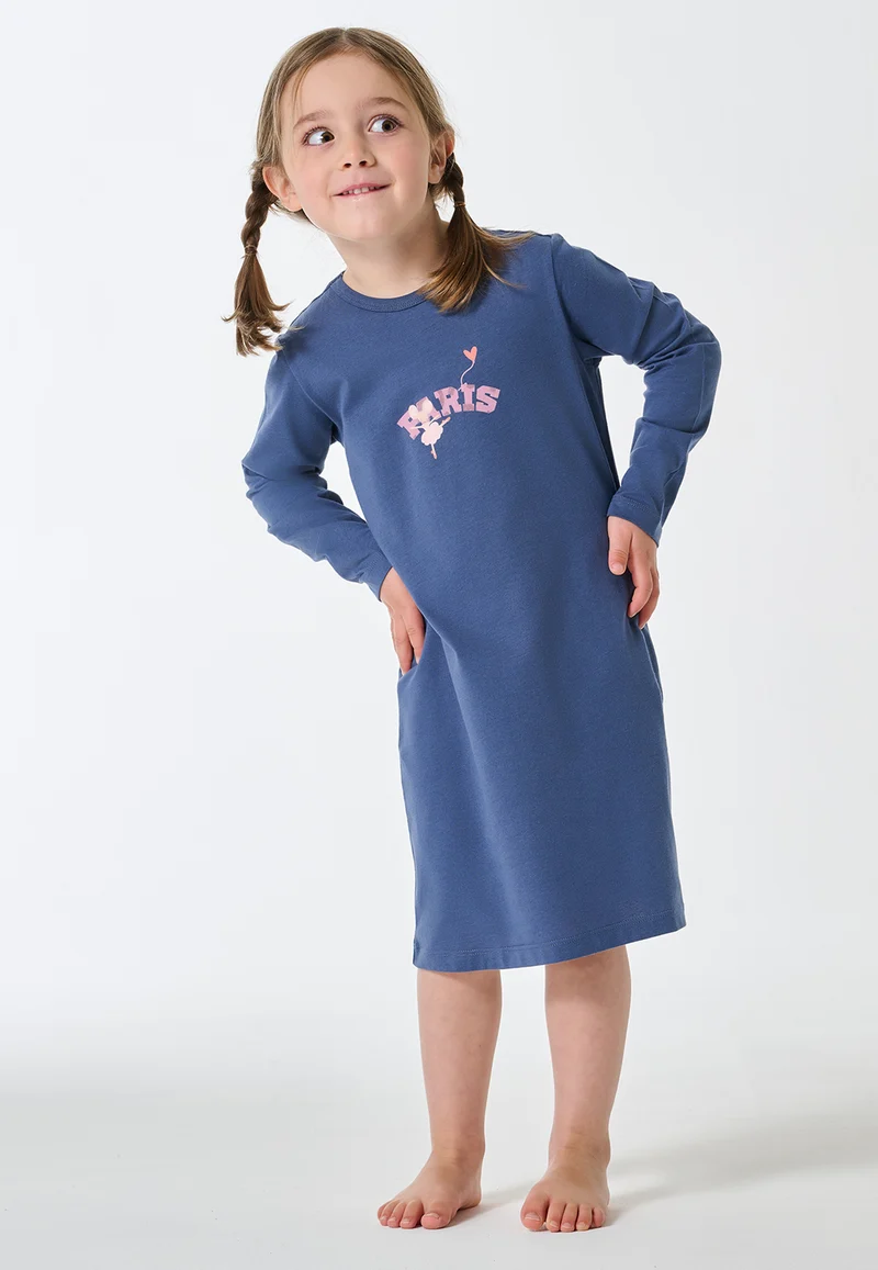 Nachthemd langarm Blau - Kids Nightwear