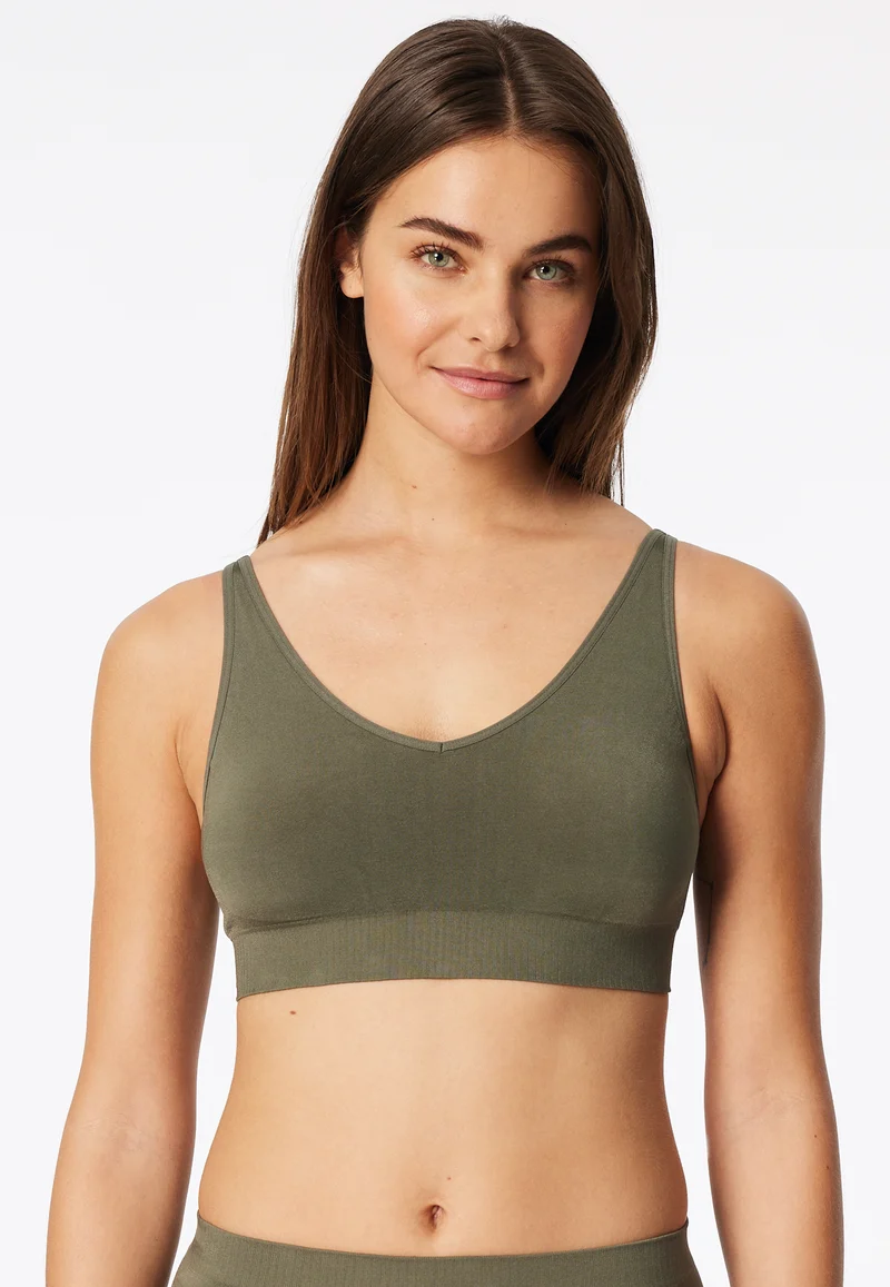 Soft-BH herausnehmbare Pads Khaki - Classic Seamless