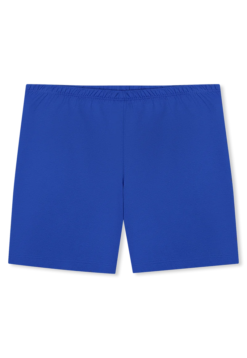 Schlafanzug kurz Blau gestreift - Casual Essentials