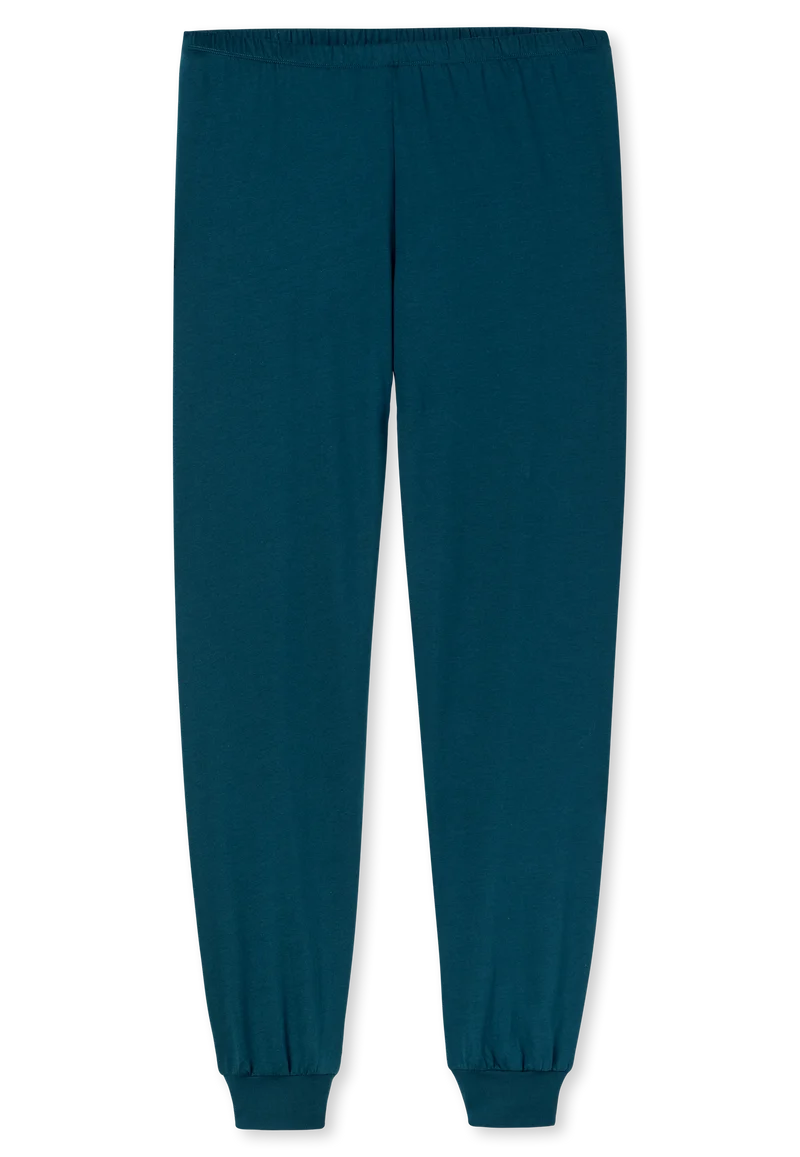 Schlafanzug Dunkelblau gemustert - Comfort Essentials