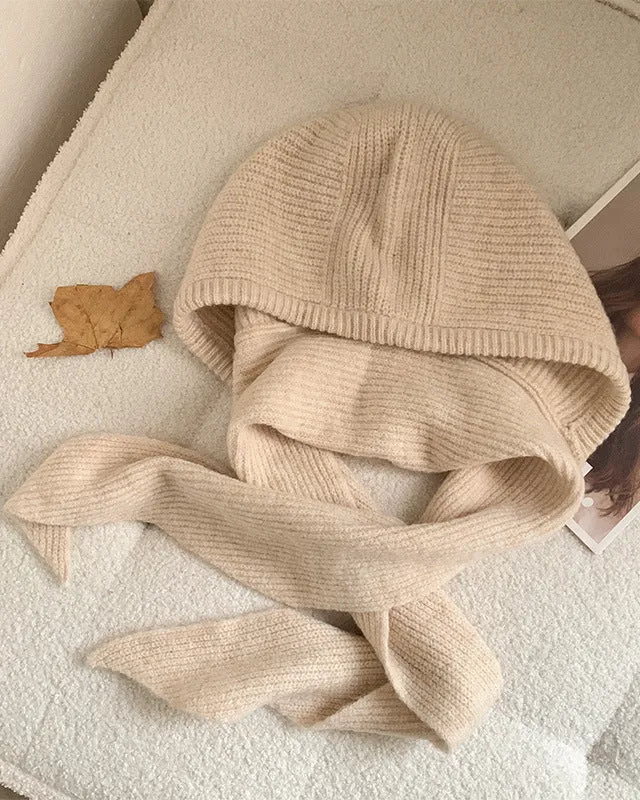 Écharpe À Capuche Côtelée - Erin