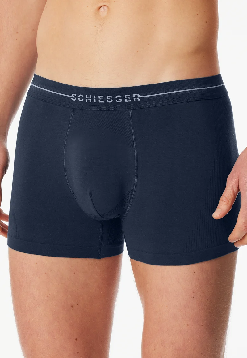 Enge Boxershorts 2er-Pack Dunkelblau - Cotton Flex