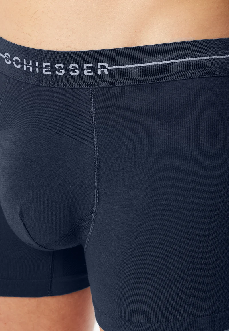 Enge Boxershorts 2er-Pack Dunkelblau - Cotton Flex