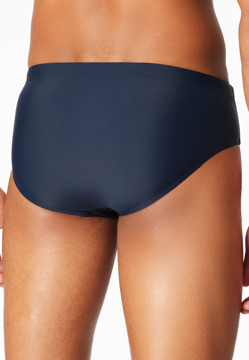 Badehose Schwarz/Blau - Aqua