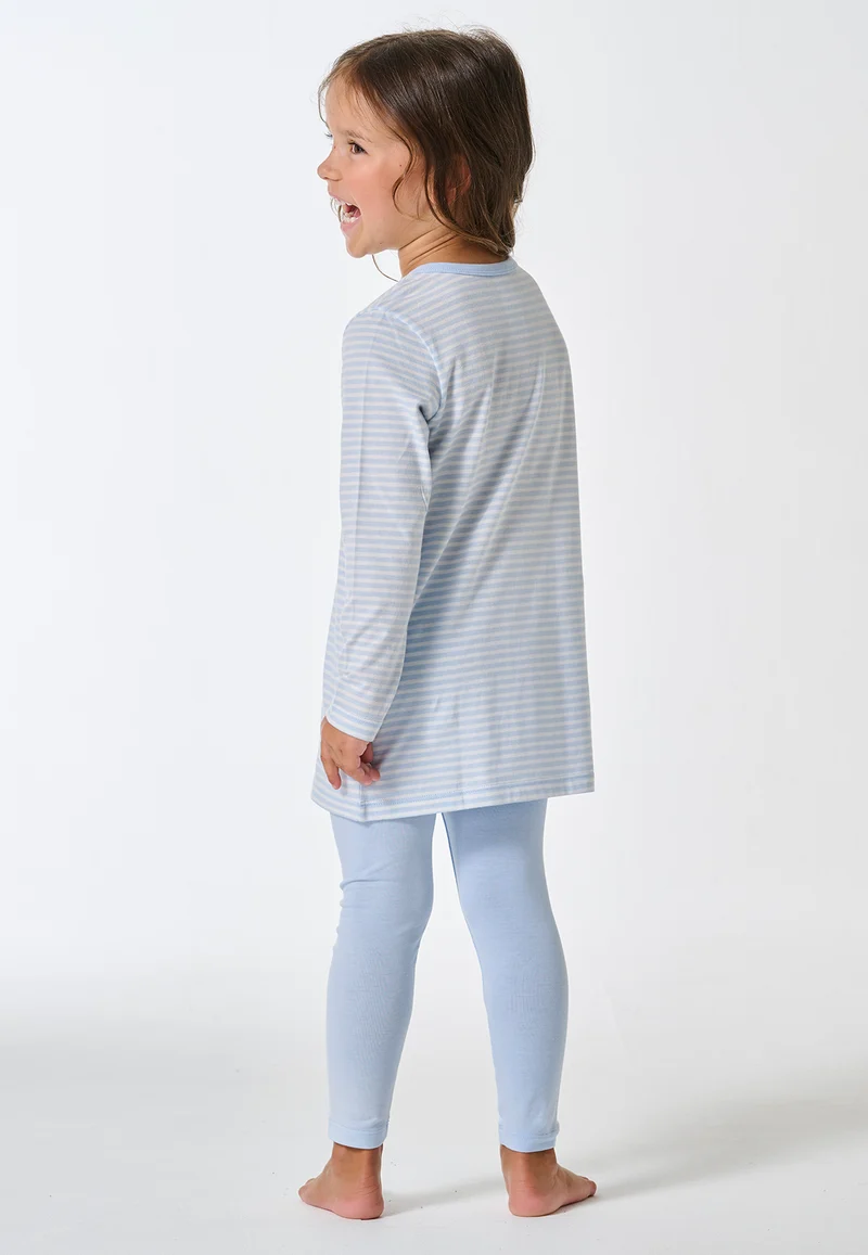Schlafanzug Blau/Weiss gestreift - Kids Nightwear