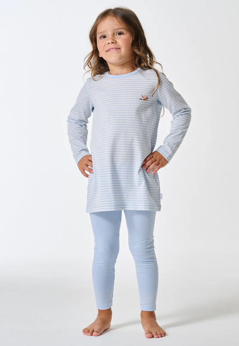 Schlafanzug Blau/Weiss gestreift - Kids Nightwear