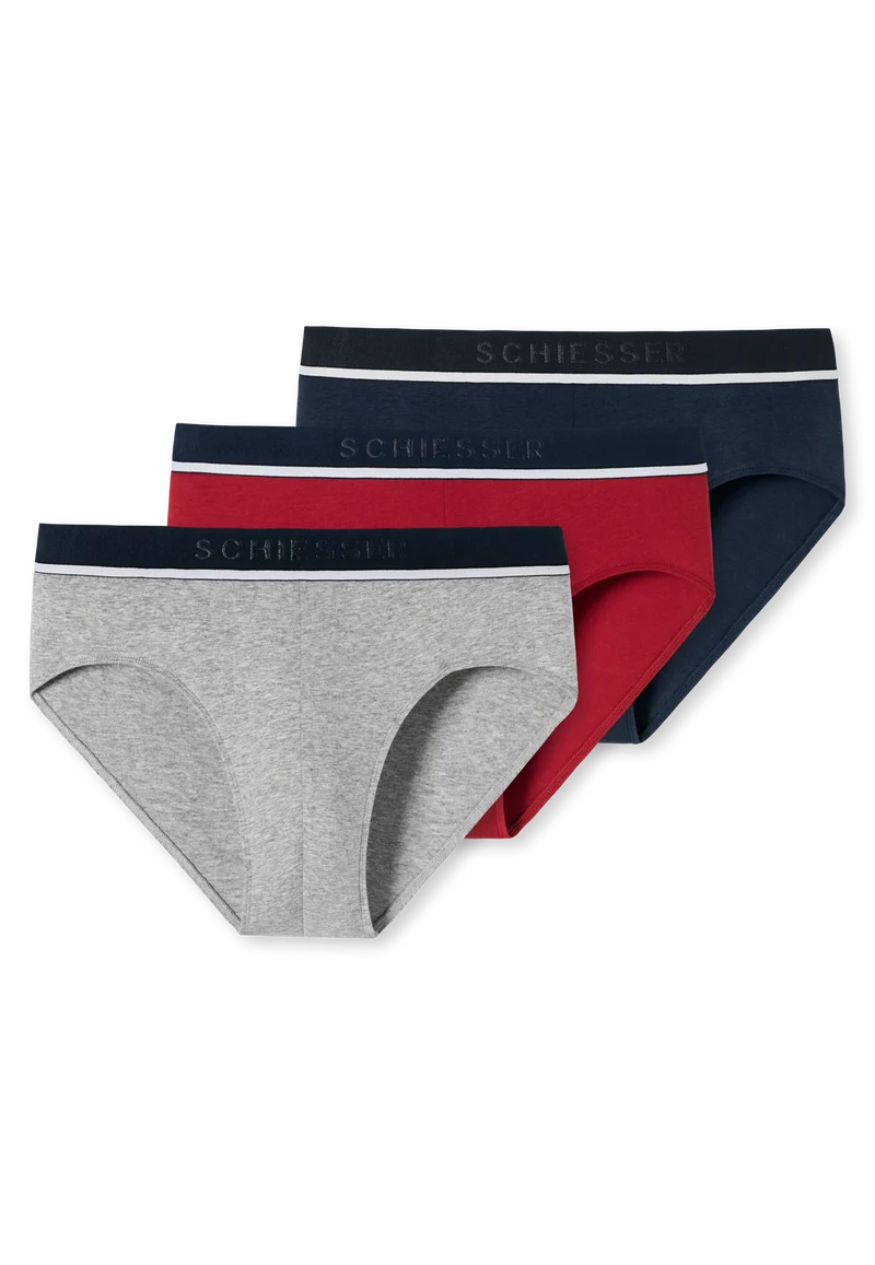 Slip 3er-Pack Bunt - 95/5