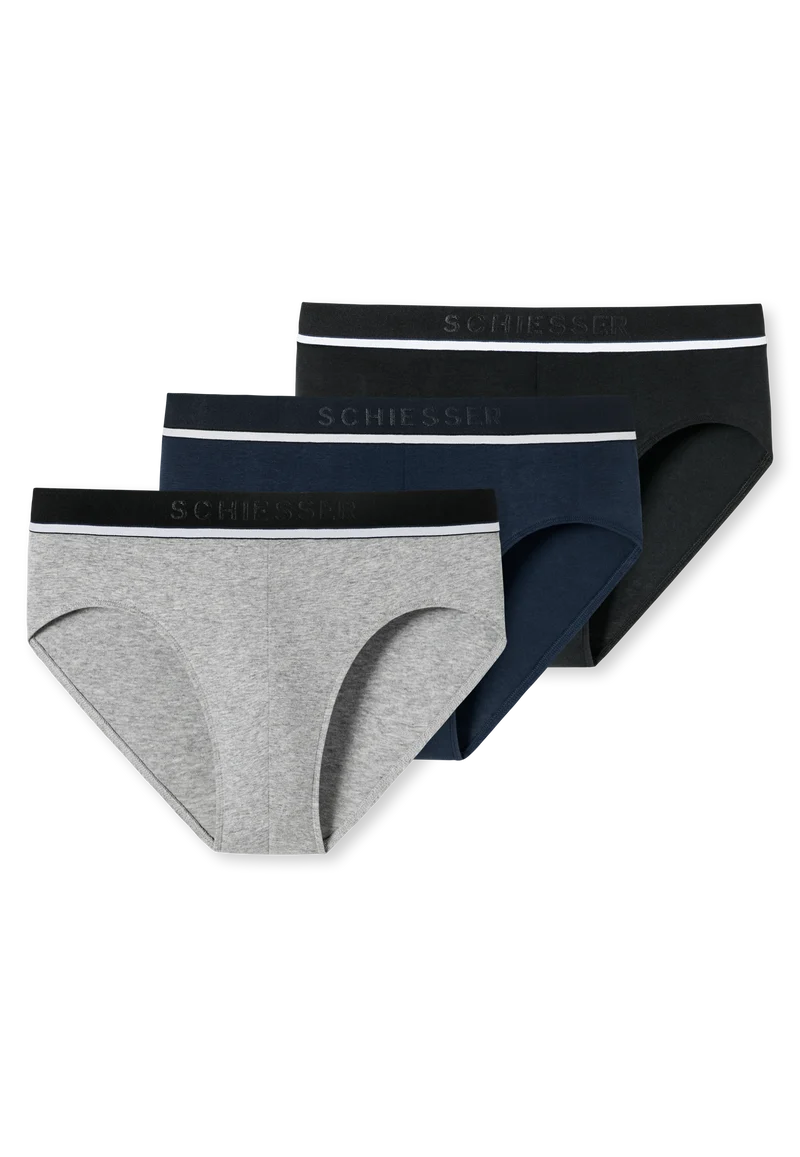 Slip 3er-Pack Bunt - 95/5