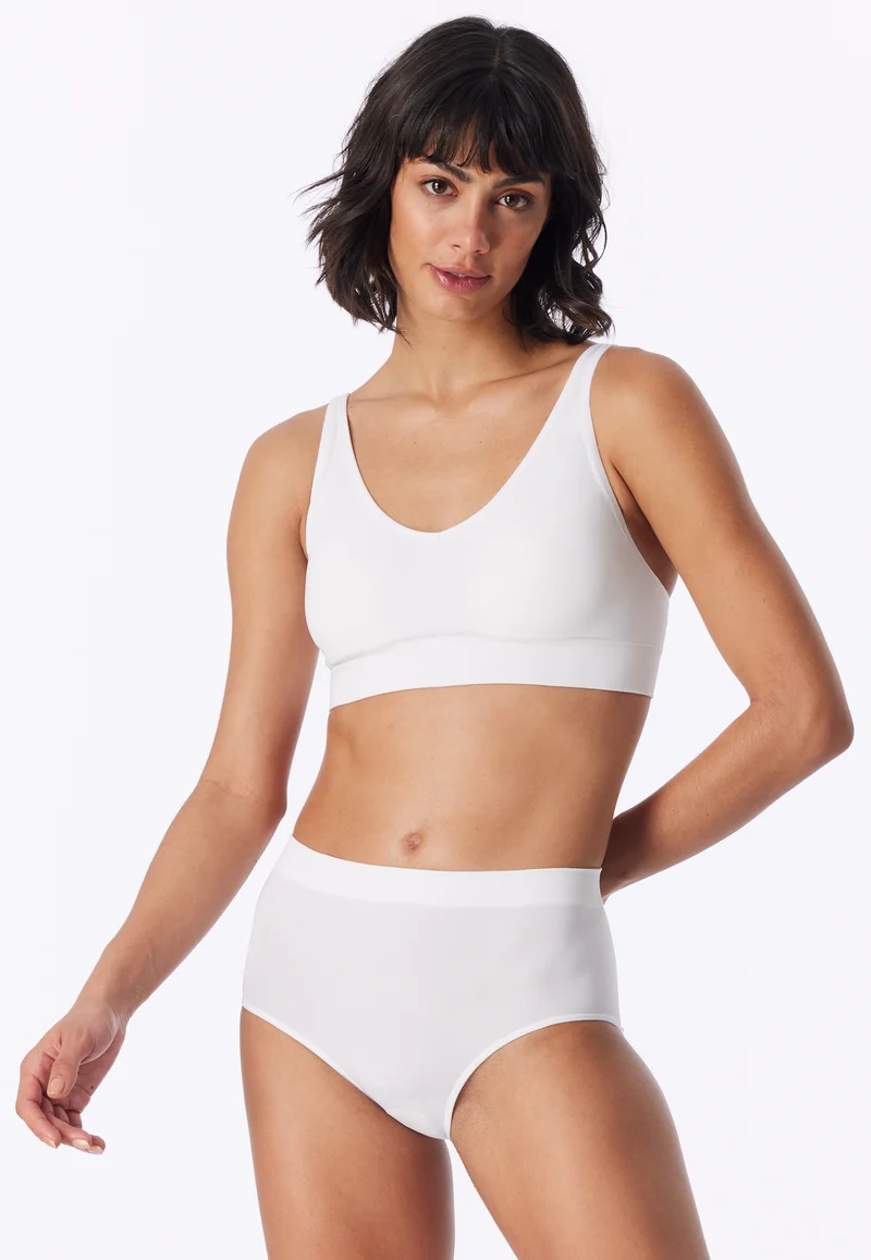 Soft-BH herausnehmbare Pads Weiss - Classic Seamless