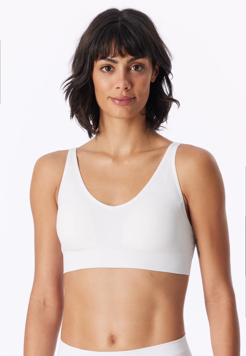 Soft-BH herausnehmbare Pads Weiss - Classic Seamless