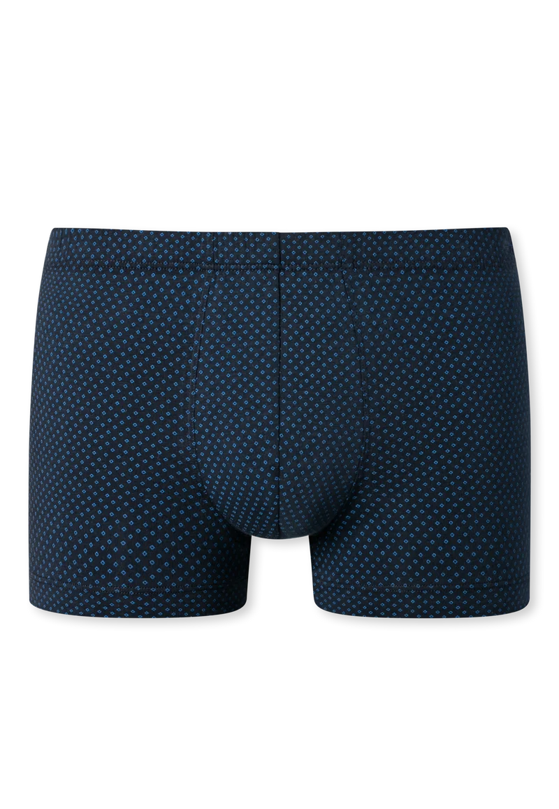 Enge Boxershorts Dunkelblau gemustert - Cotton Casuals