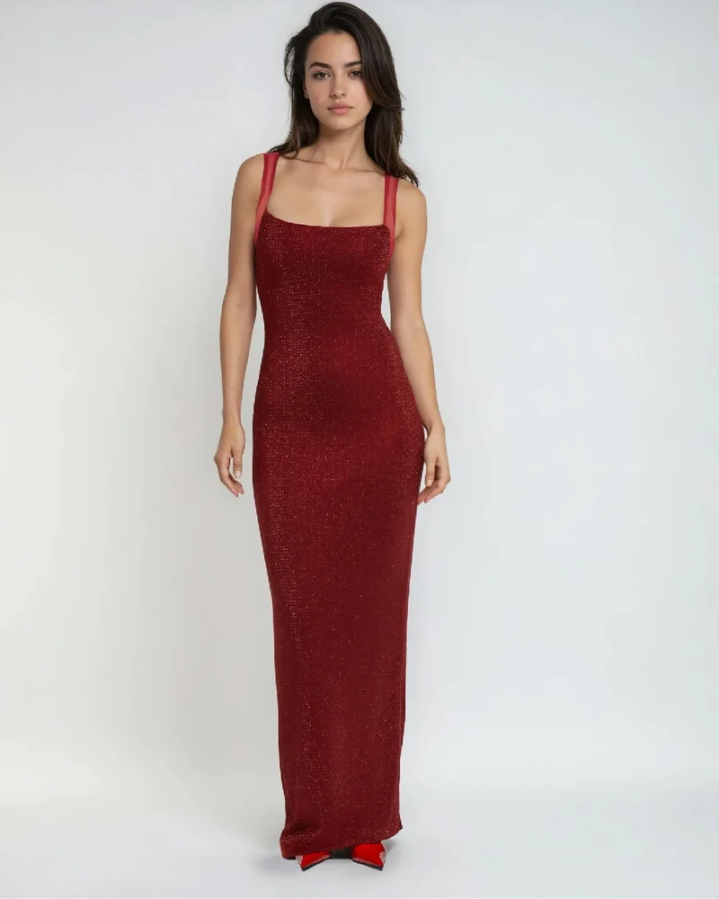 Robe Cocktail Strass - Nessa