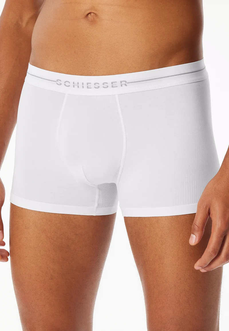 Enge Boxershorts 2er-Pack Weiss - Cotton Flex