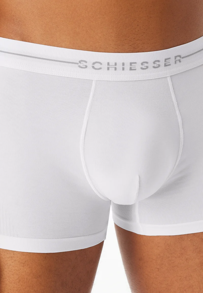 Enge Boxershorts 2er-Pack Weiss - Cotton Flex