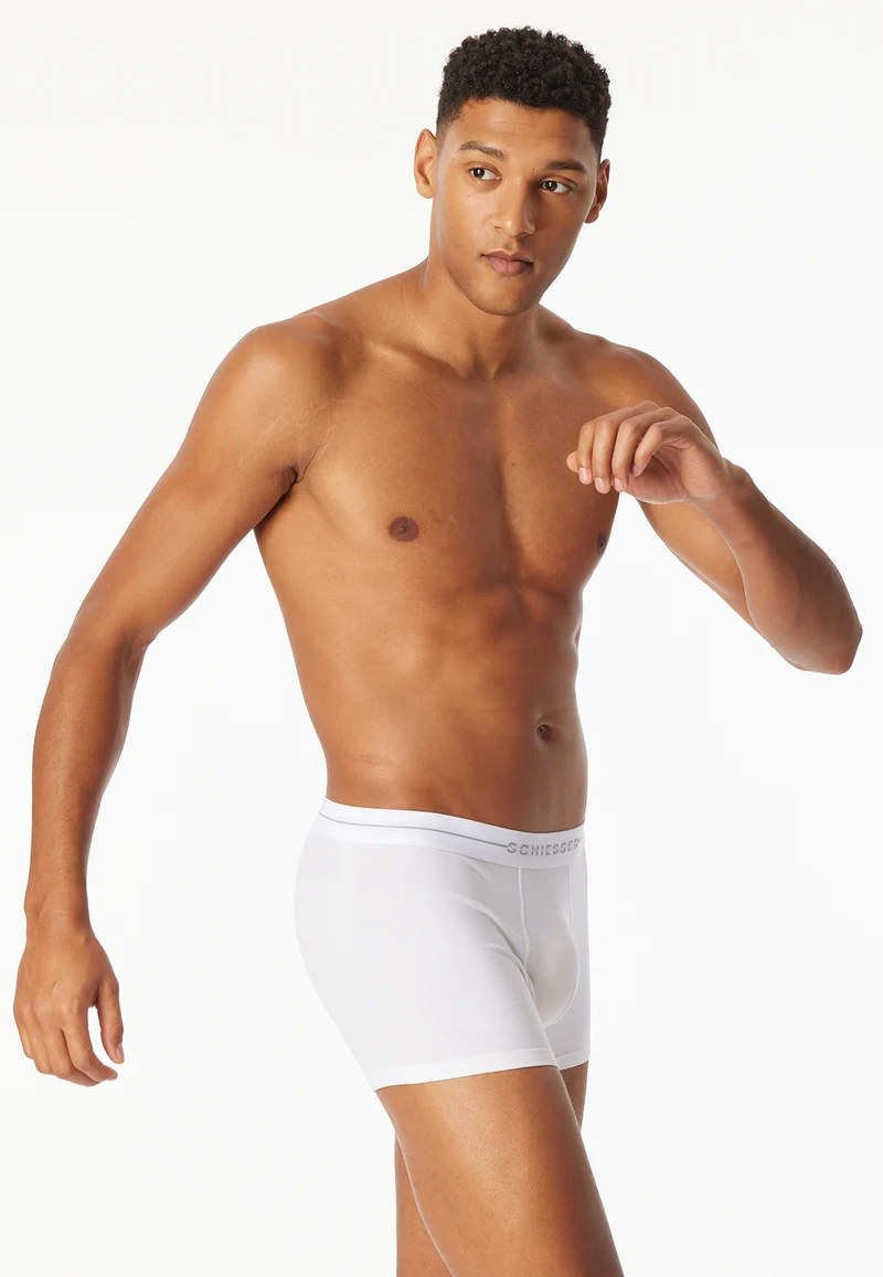 Enge Boxershorts 2er-Pack Weiss - Cotton Flex