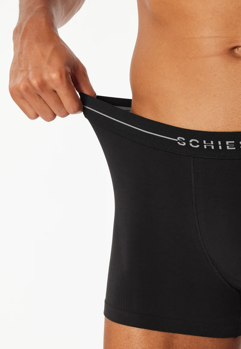 Enge Boxershorts 2er-Pack Schwarz - Cotton Flex