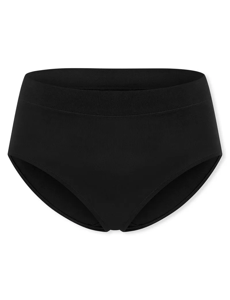 Midi Slip Schwarz - Unique Cotton