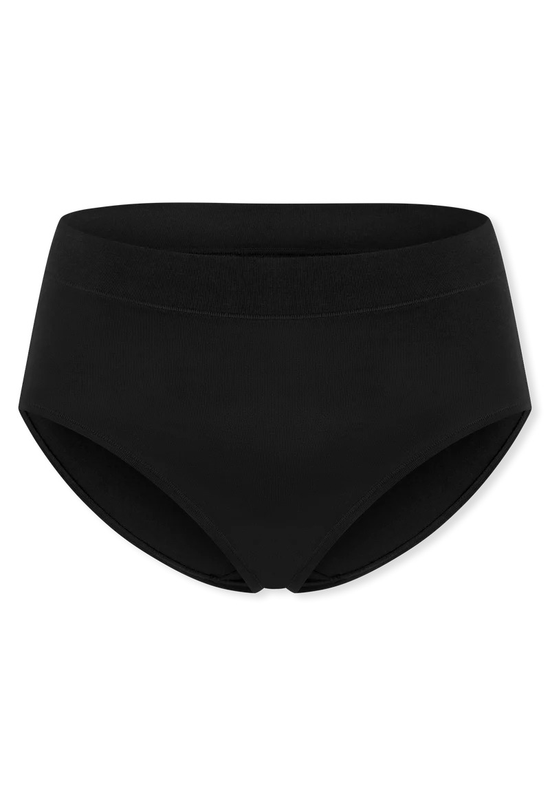 Midi Slip Schwarz - Unique Cotton