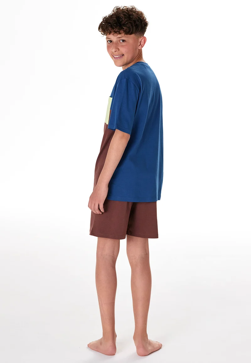 Schlafanzug kurz Bunt gemustert - Teens Nightwear