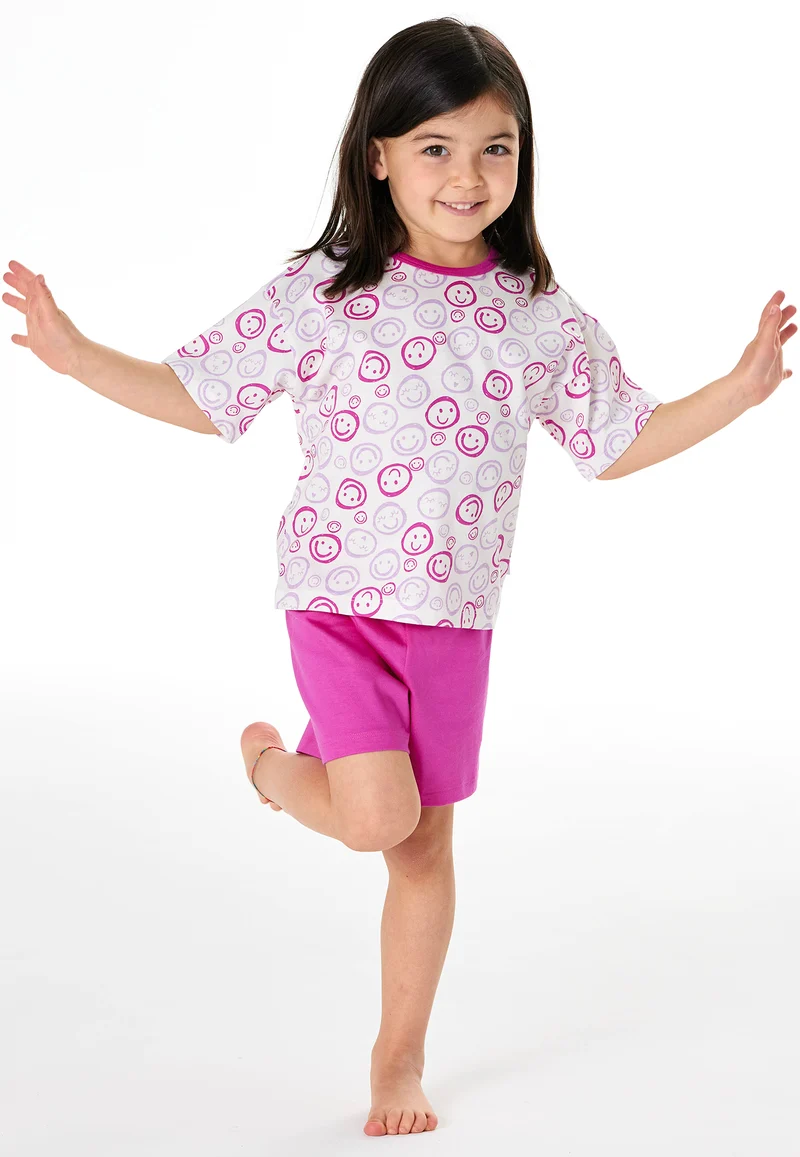 Schlafanzug kurz Bunt gemustert - Kids Nightwear