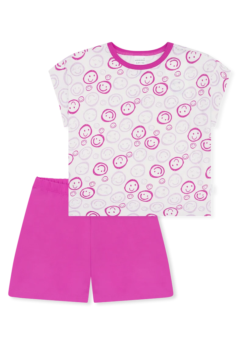 Schlafanzug kurz Bunt gemustert - Kids Nightwear