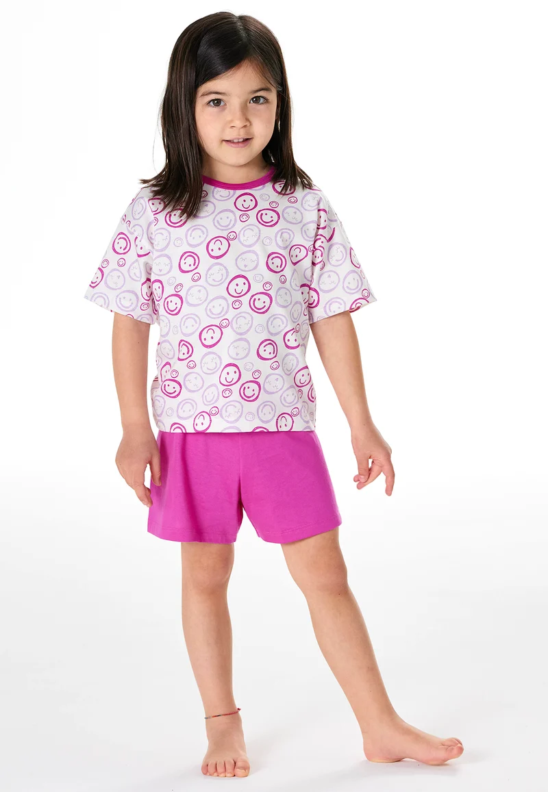 Schlafanzug kurz Bunt gemustert - Kids Nightwear