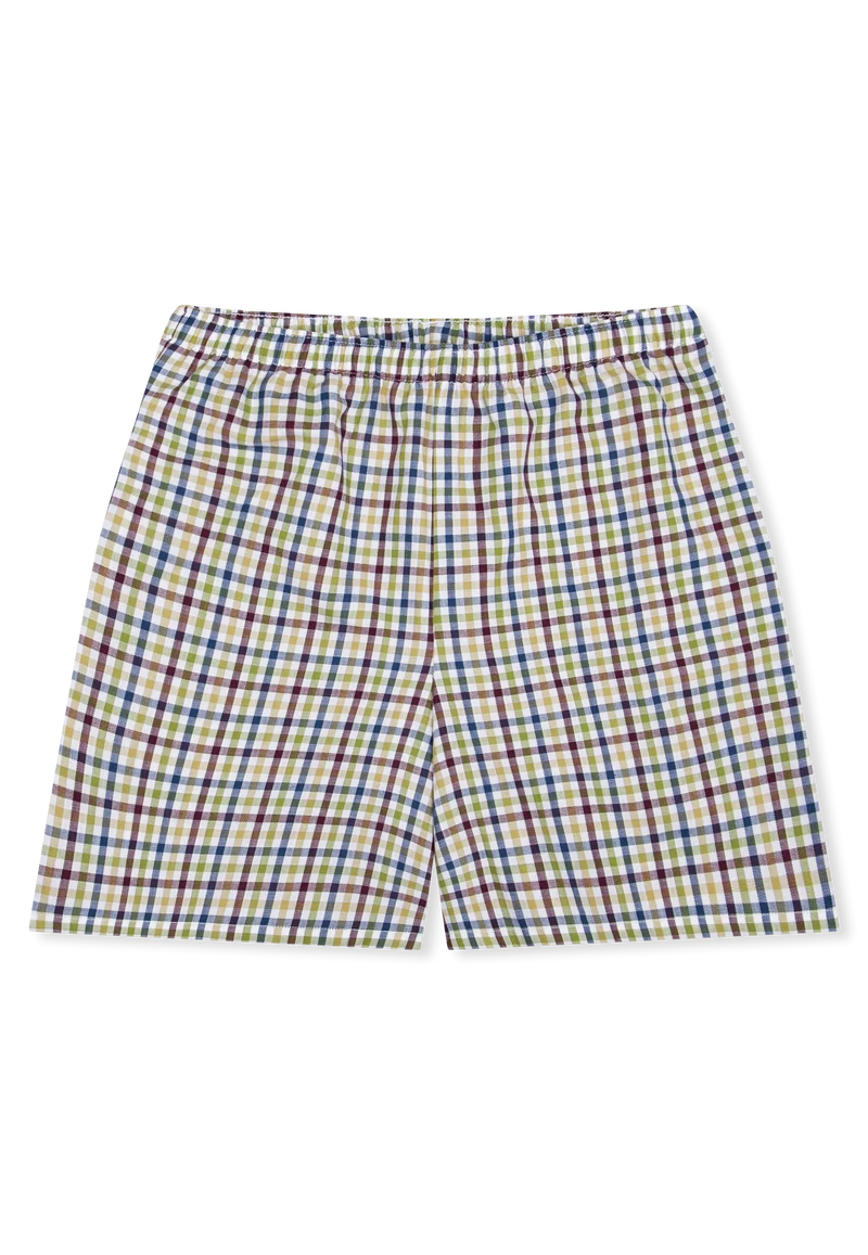 Schlafanzug kurz Bunt kariert - Teens Nightwear