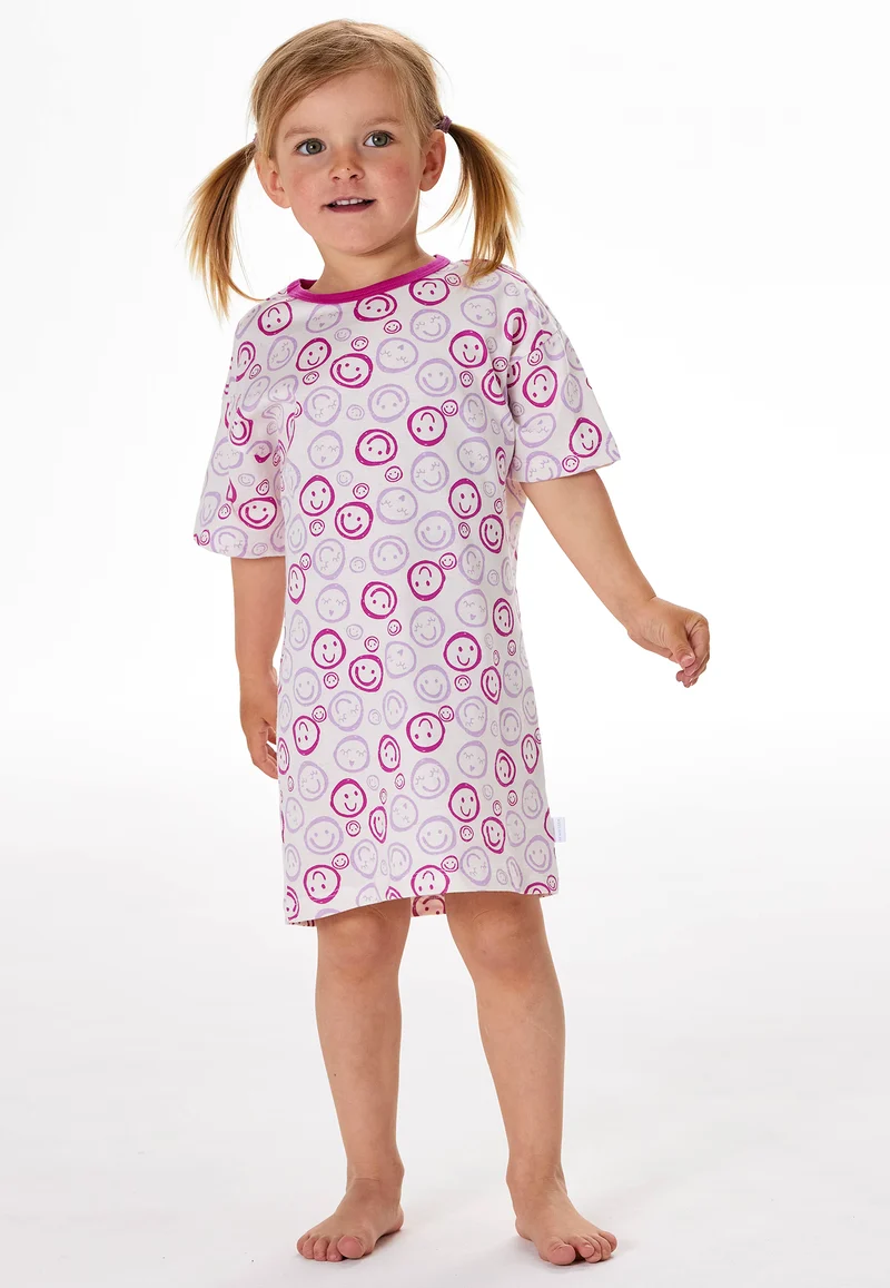 Nachthemd kurzarm Bunt gemustert - Kids Nightwear