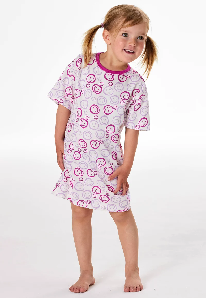 Nachthemd kurzarm Bunt gemustert - Kids Nightwear