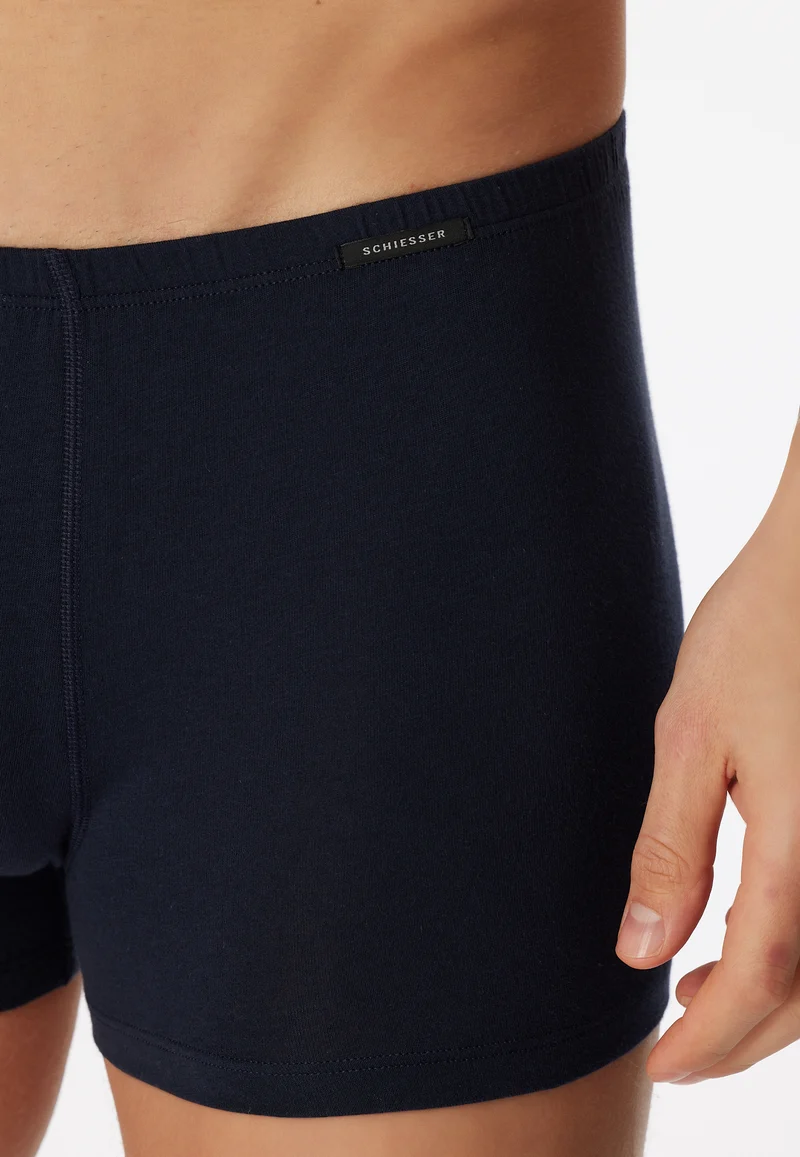 Enge Boxershorts 2er-Pack Dunkelblau - Essentials