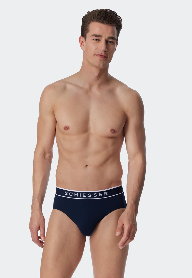 Slip 3er-Pack Dunkelblau - 95/5