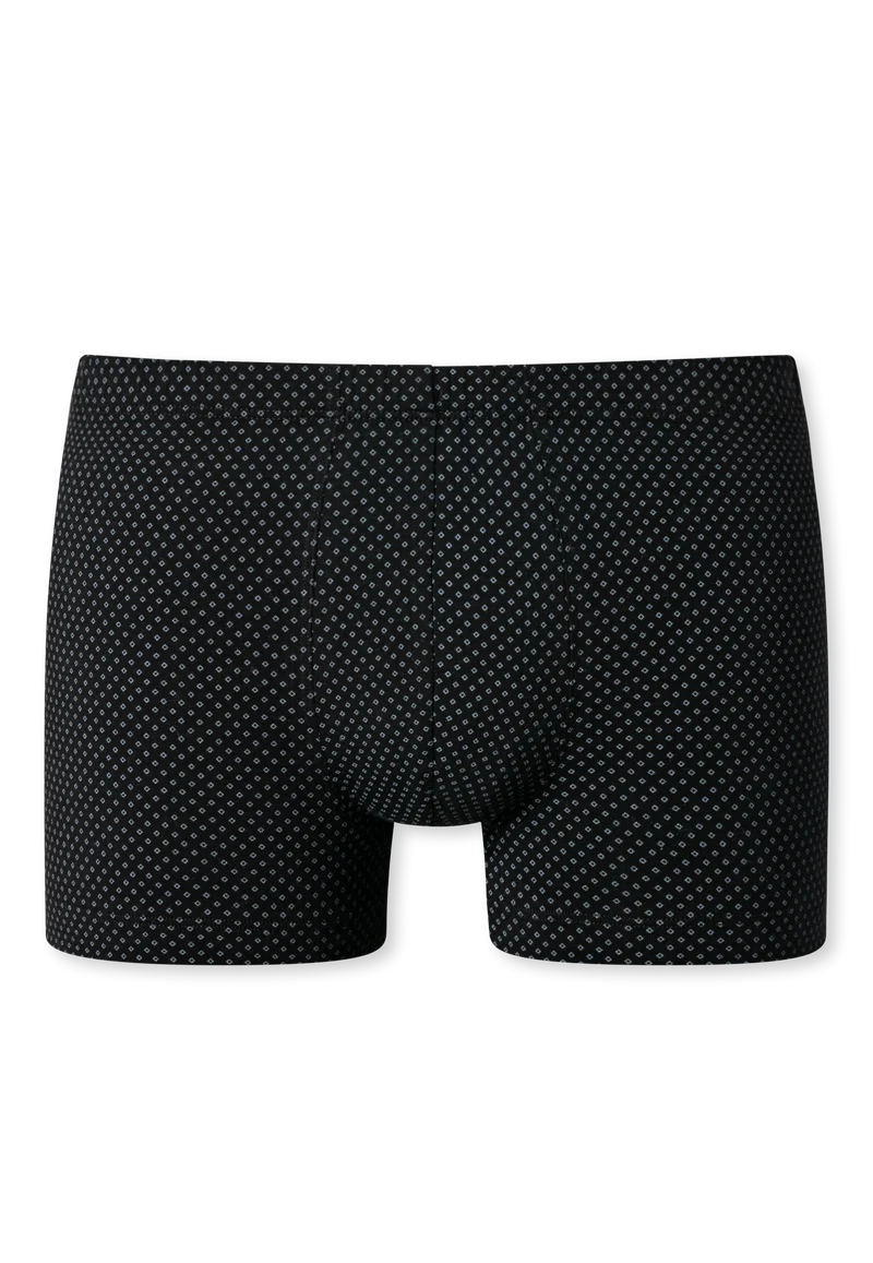 Enge Boxershorts Schwarz gemustert - Cotton Casuals