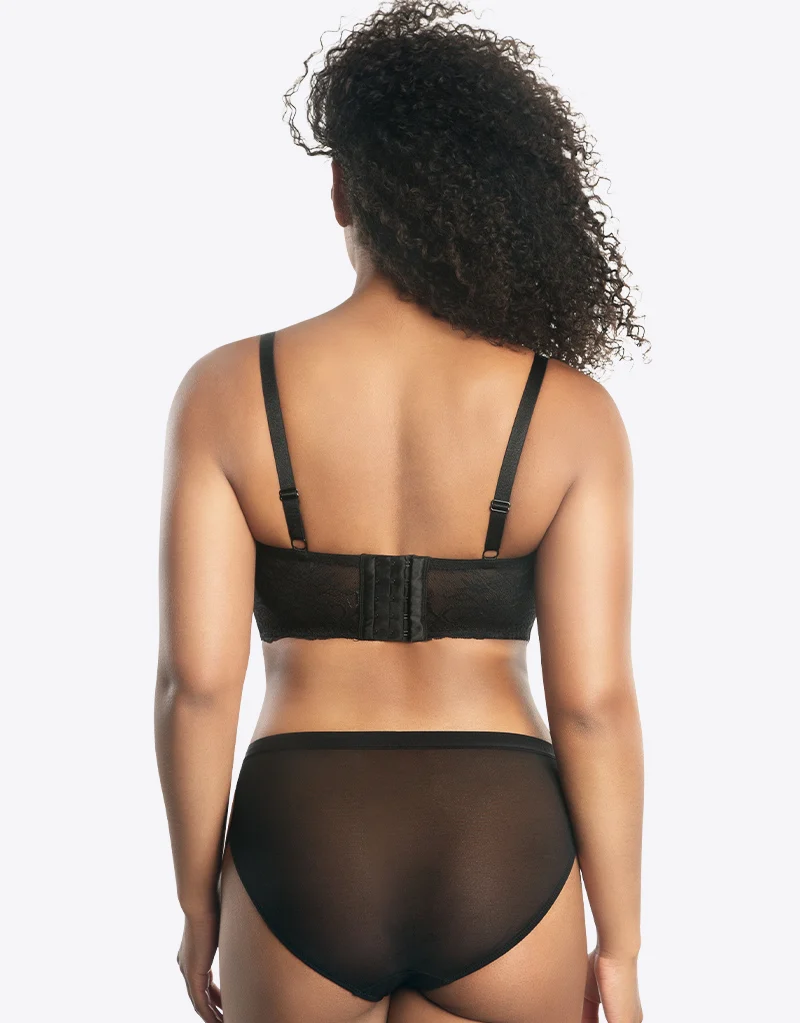 Parfait Sandrine Longline Plunge Bra Black