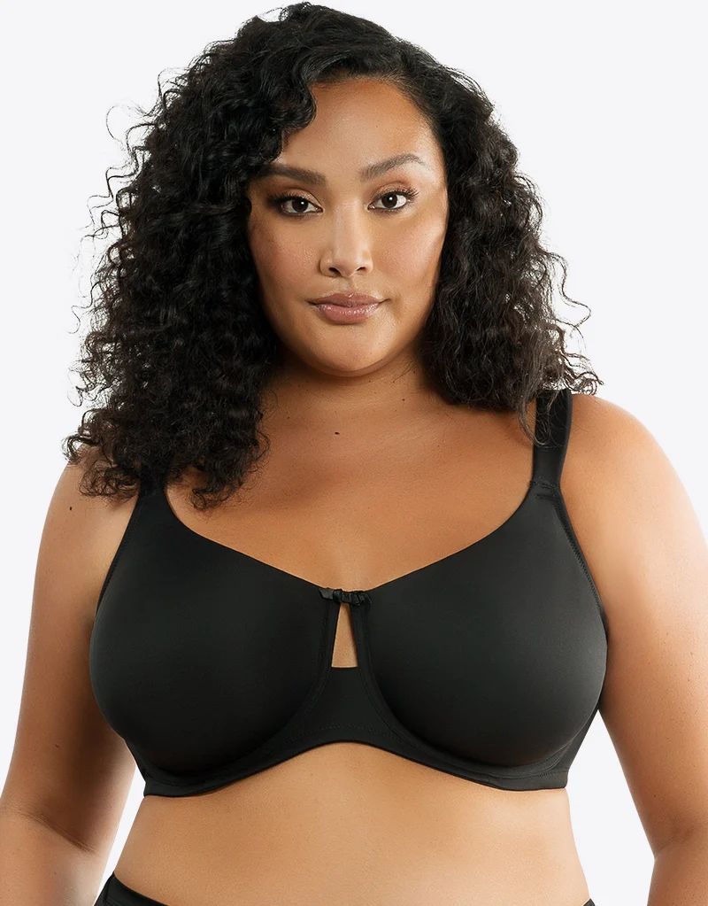 Parfait Erika Unlined Moulded Bra Black