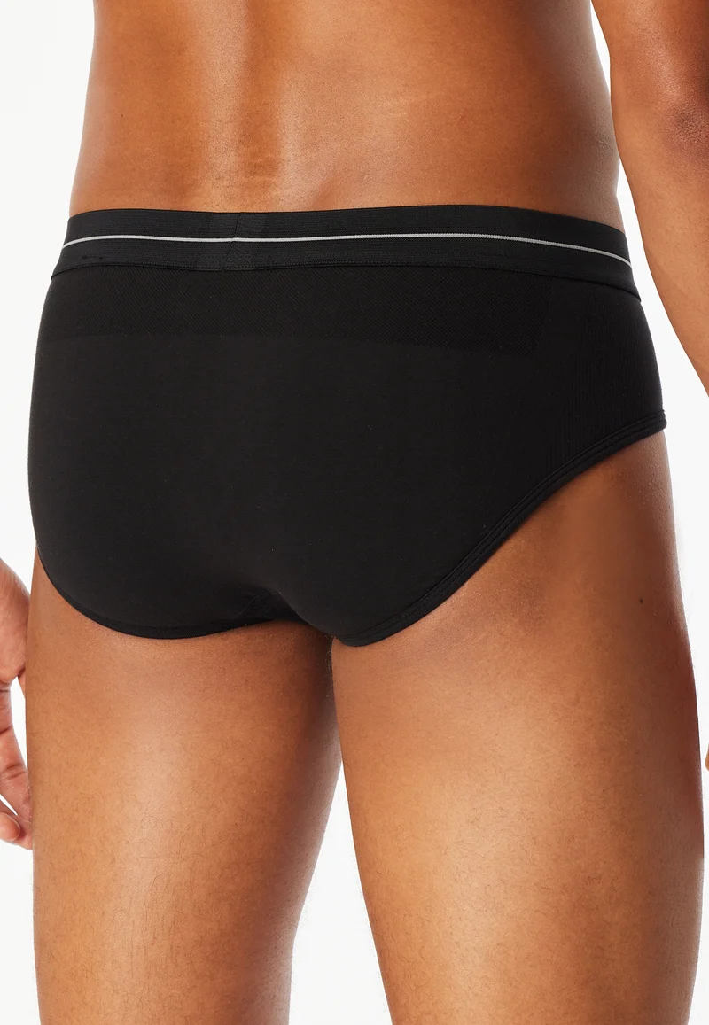 Slip 2er-Pack Schwarz - Cotton Flex