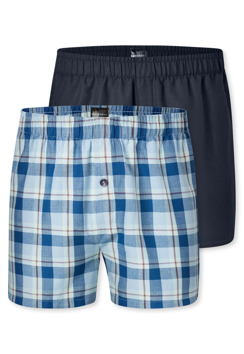 Boxershorts Blau - Boxershorts Multipacks