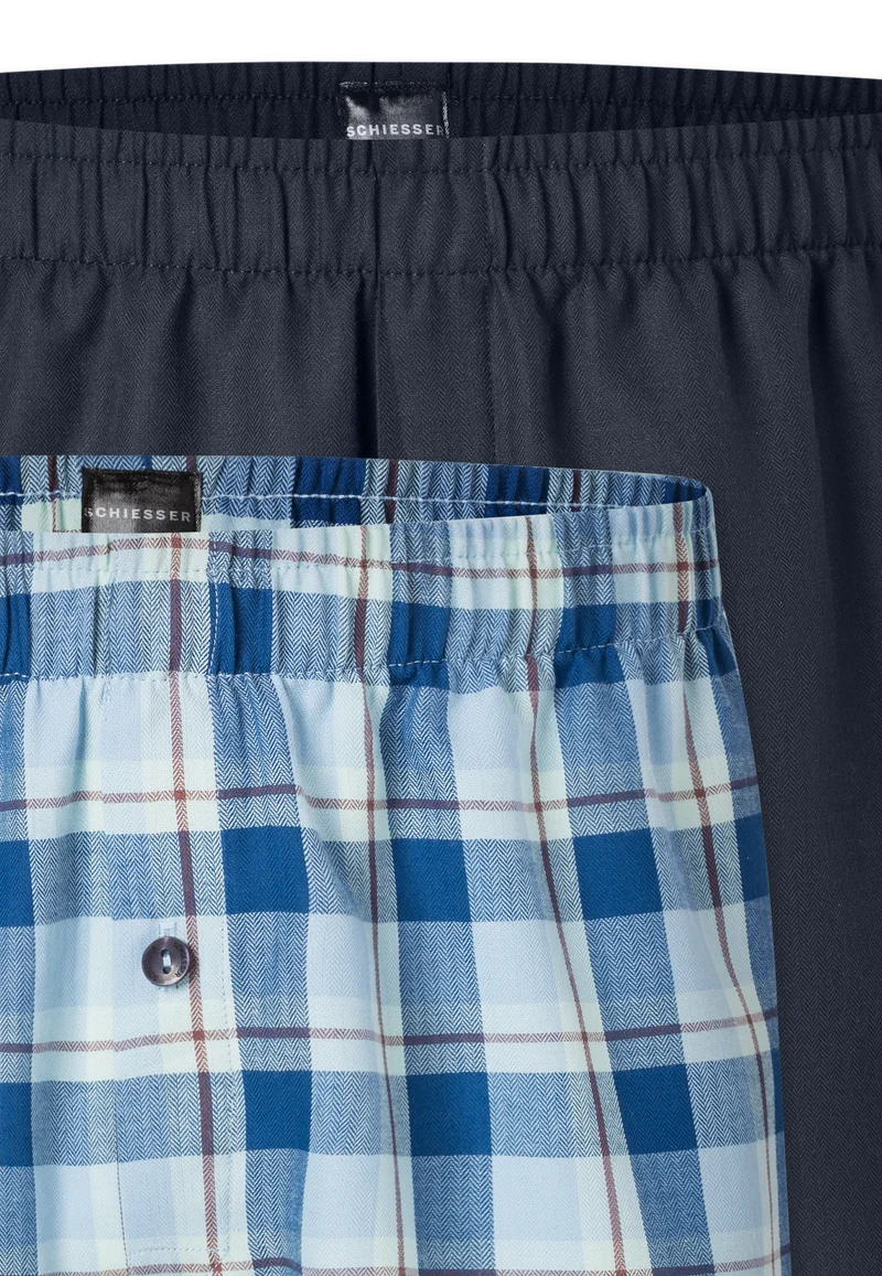 Boxershorts Blau - Boxershorts Multipacks