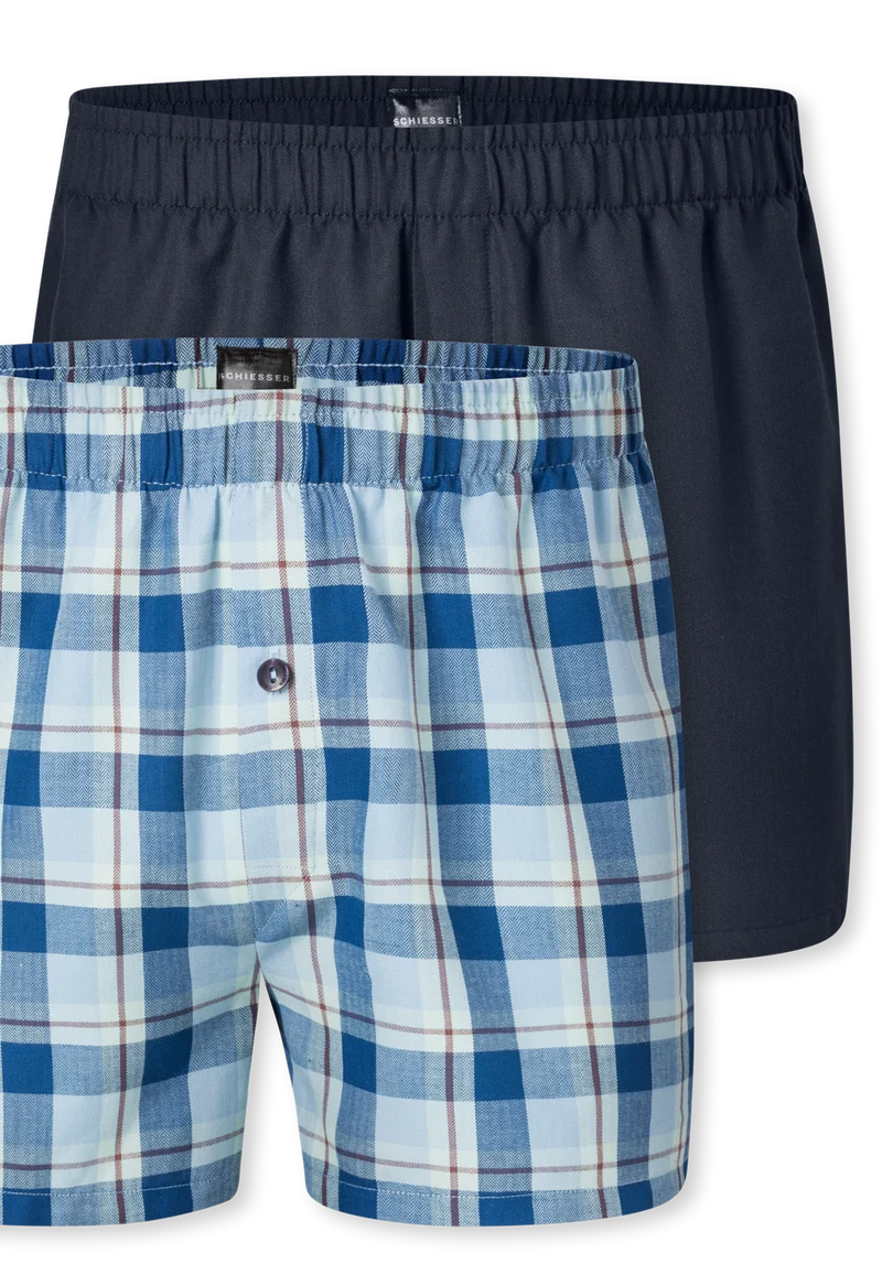 Boxershorts Blau - Boxershorts Multipacks